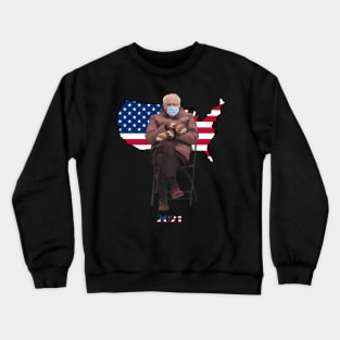 Bernie Sanders Mittens 2021 Crewneck Sweatshirt